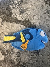 Finding Dory Plush 12 in Transport Tag 3181 Disney Store Nemo Blue Tang Fish