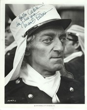 BRITISH ACTOR, COMEDIAN MARTY FELDMAN, SIGNED VINTAGE PHOTO.