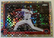 AROLDIS CHAPMAN #USC191 2025 Topps Chrome Update *X-FRACTOR* Card (NM-MT)