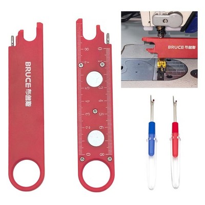 Bruce 4-in-1 Quick Needle Threader with 2PCS Seam Rippers - Industrial Sewing...
