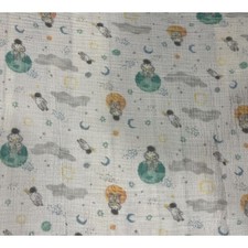 Aden Anais Muslin Swaddle Baby Blanket Space Astronaut Planets