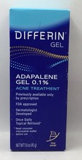 Differin Adapalene Gel 0.1 Acne Treatment 1.6 oz Exp 8/28