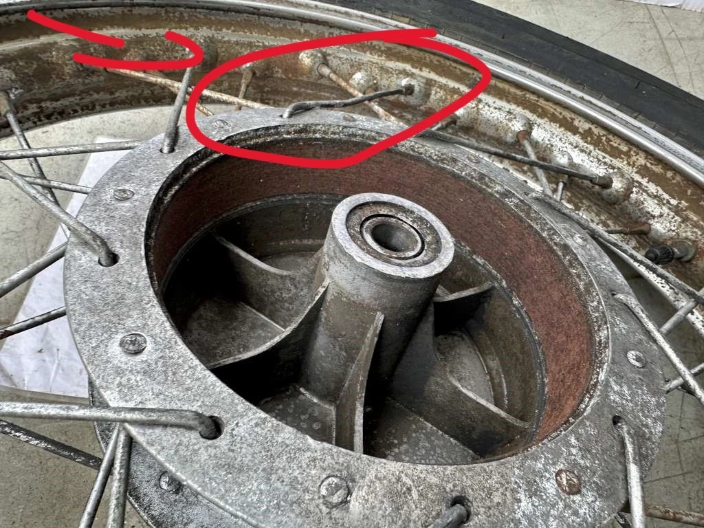 Wheel Rear Wheel AKRONT Benelli 2C 125 250 (KX273)