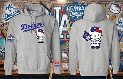 Los Angeles Dodgers Hello Kitty Hoodie | eBay