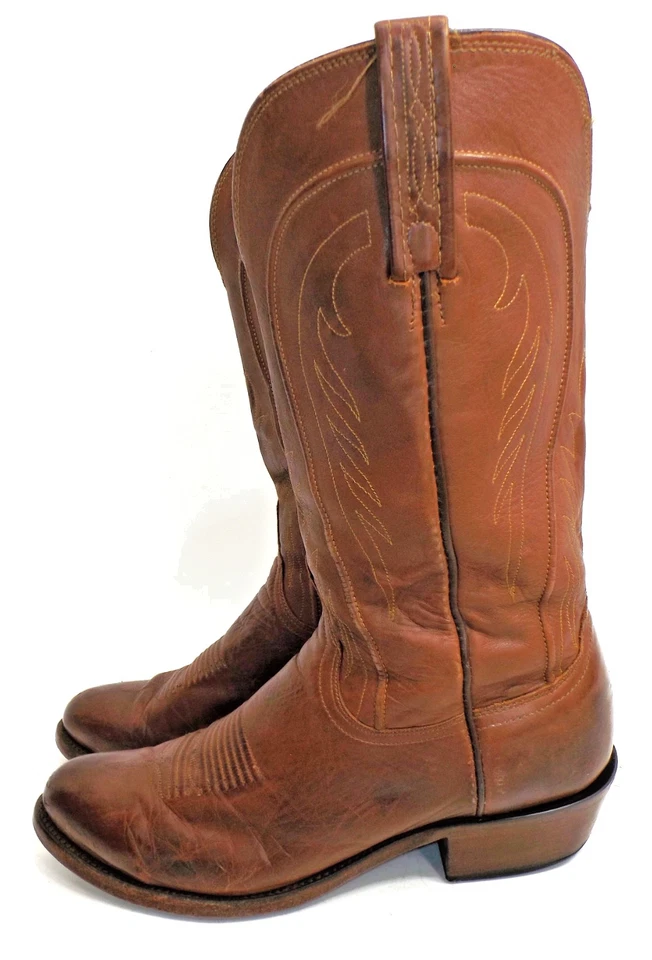 Lucchese 1883 N1596R бешеная собака козлиная кожа - мужской размер 81⁄2 D - Изображение 3 из 4