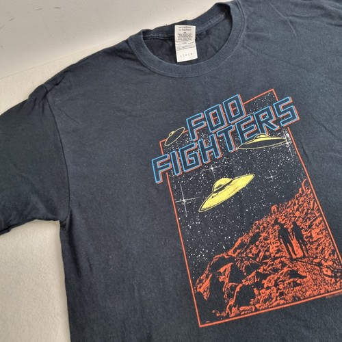 Foo Fighters 2015 Australian Tour T-shirt Tee Size Unisex L Cotton Graphic Band - Picture 3 of 11