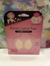 Hollywood Fashion Secrets Breast Contour Tape in Light. Includes 3 Pairs.
