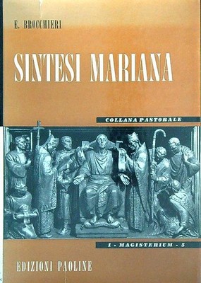 SYNTHESE MARIANA BROCCHIERI E. PAOLINE VERLAG BÜCHER 1957 PASTORALE HALSKETTE