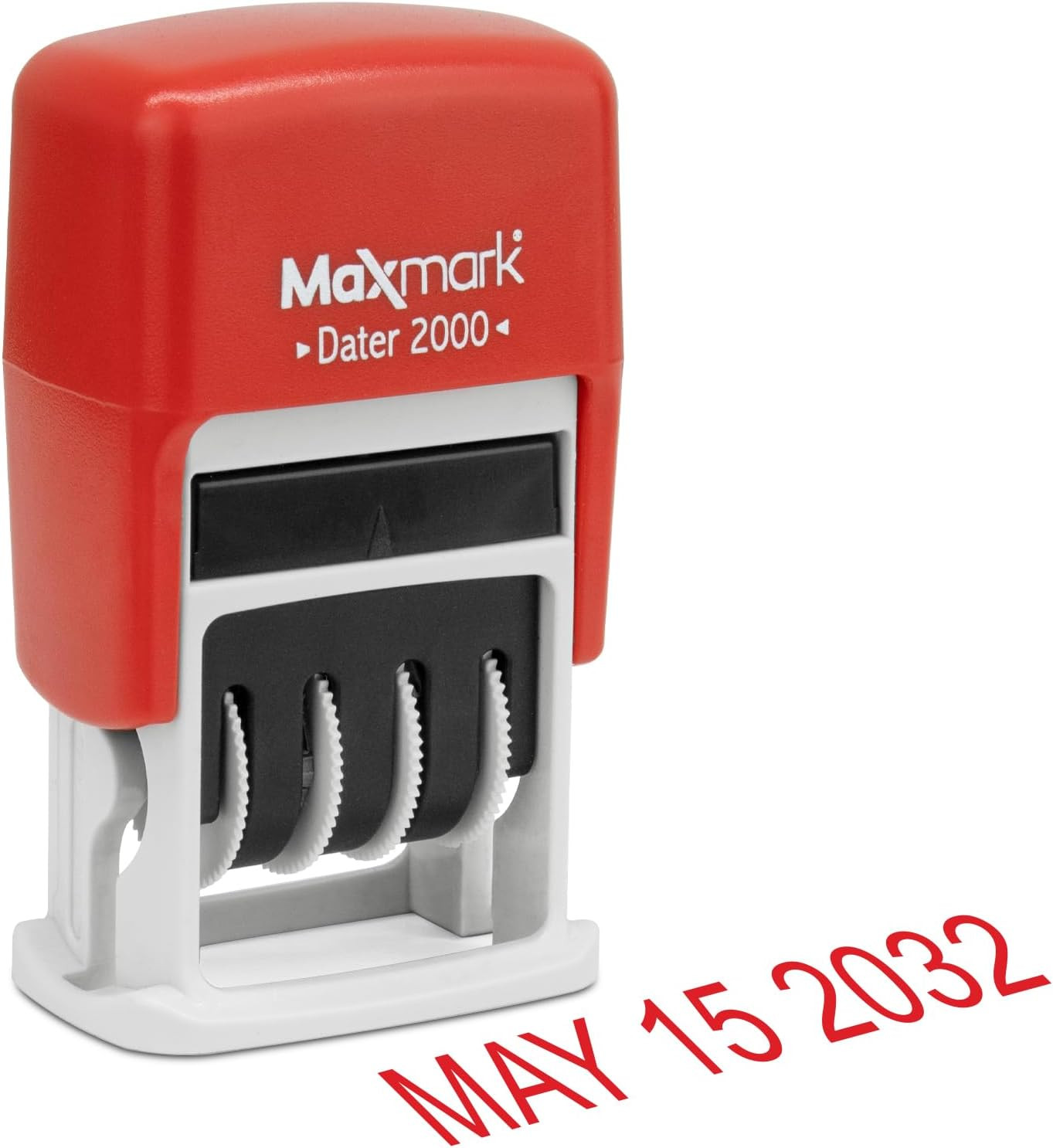 2000 Dater Self Inking Date Stamp - Red