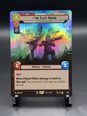 Star Wars Unlimited: Secrets Of Power The Elite Squad Hyperspace Foil