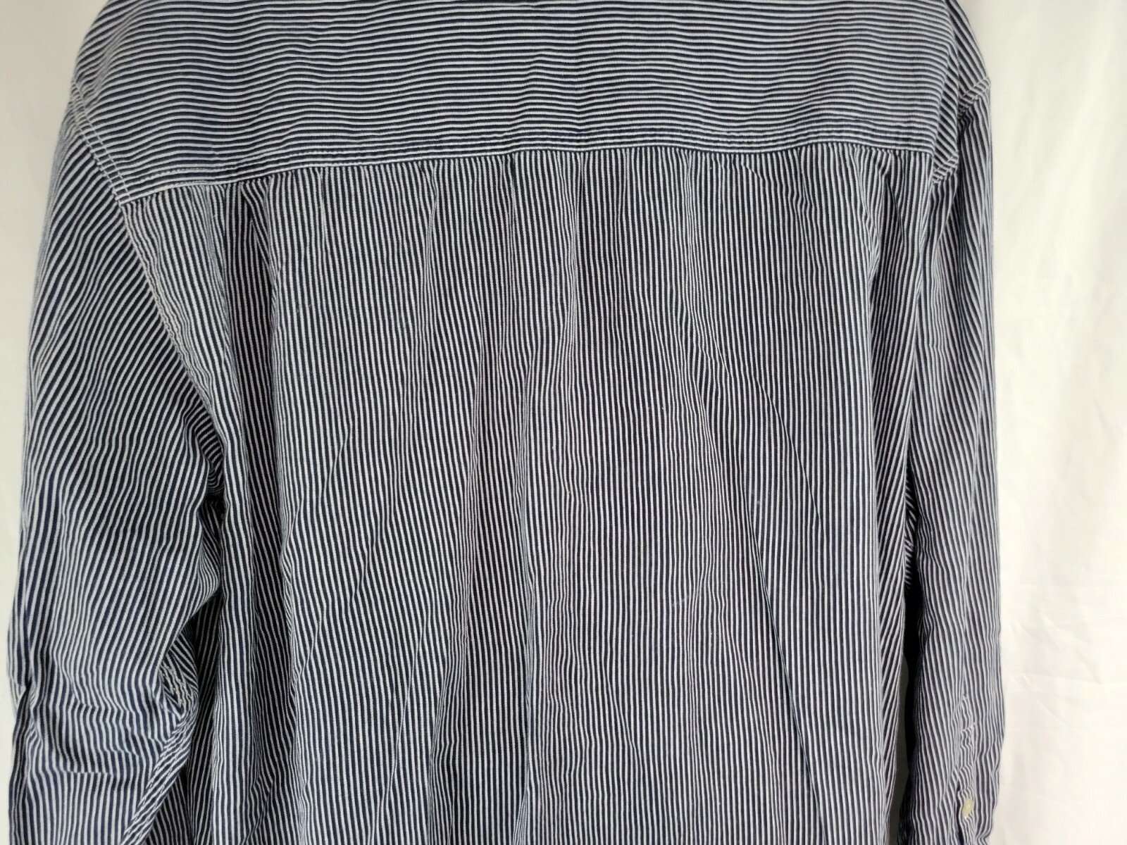 Bugle Boy Long Sleeve Button Down Engineer Stripe… - image 9