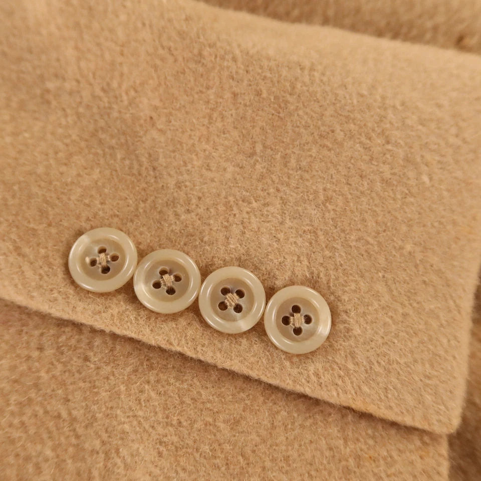 Chaqueta Hart Schaffner Marx M Beige 100% Camel Blazer Abrigo Deportivo 40R Foto 4 de 4