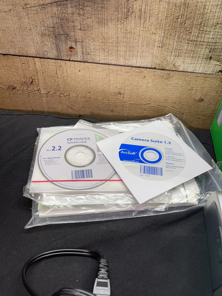 Canon Compact Photo Printer CP-220 PictBridge - Ultra compact Dye-Sublimation - Image 4 of 4