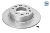 2X Meyle 115 523 0018/PD Bremsscheibe VW T. Golf 5 FüR Audi Seat Skoda VW