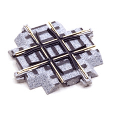 Kato 2-401 HO Scale 60mm 2 3/8" 90 Crossing UniTrack One Piece Pack