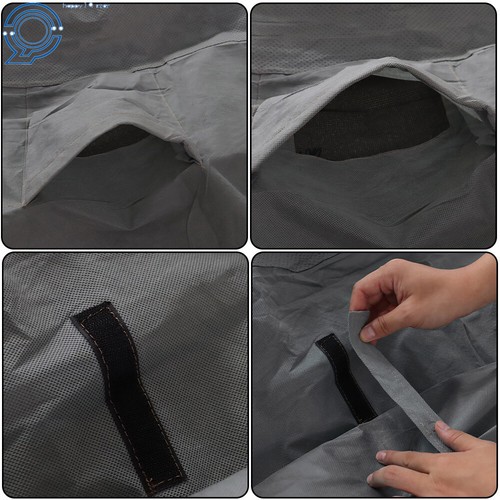4-Ply Waterproof 5TH Wheel RV Motorhome Camper Storage Cover Gray 29'-33' FT - 第 16/19 張圖片