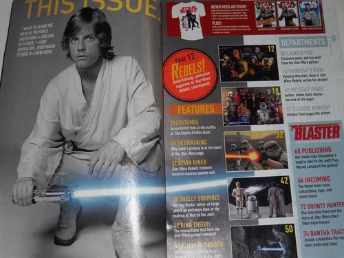 Star Wars Insider Magazine Issue #155 March 2015 Skywalking Costumes Kevin Kiner - Picture 2 of 12