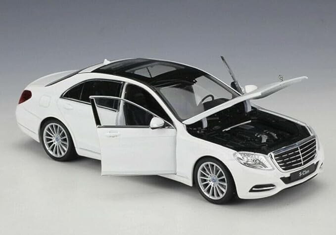 Welly MERCEDES BENZ S CLASS White 1:24*Brand New! UNOPENED-RARE