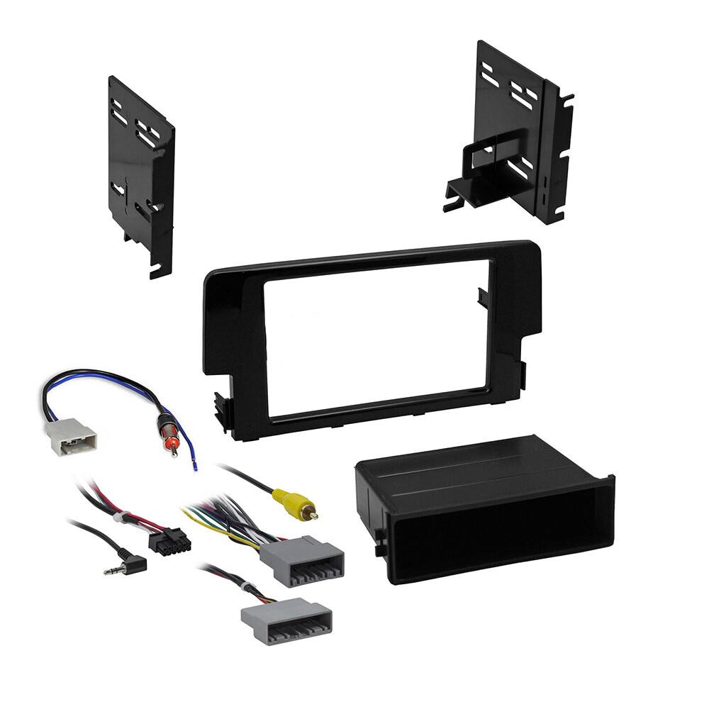Install Dash Mount Kit Wire Harness For 2016-up Honda Civic Lx