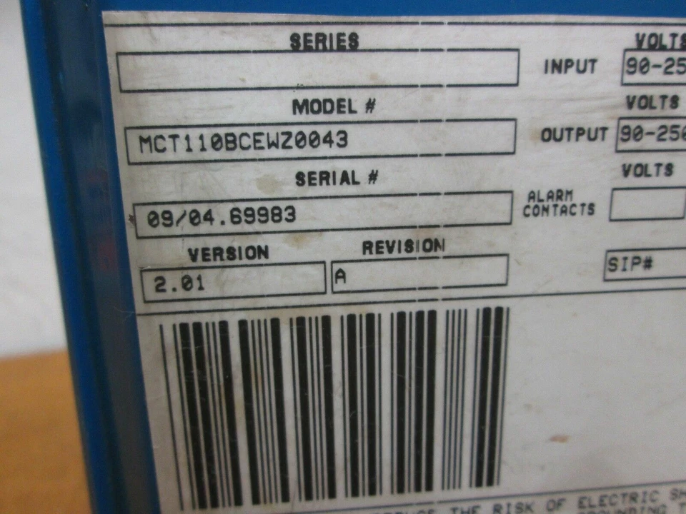 Johnson Diversey Series 100 MCT110BCEWZ0043 Pulsafeeder 90-250V 10A 50/60Hz 1Ph - Image 3 of 4