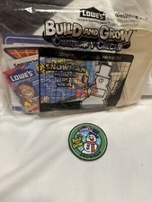 Lowe's Build and Grow Snowman Kit with patch NEW
