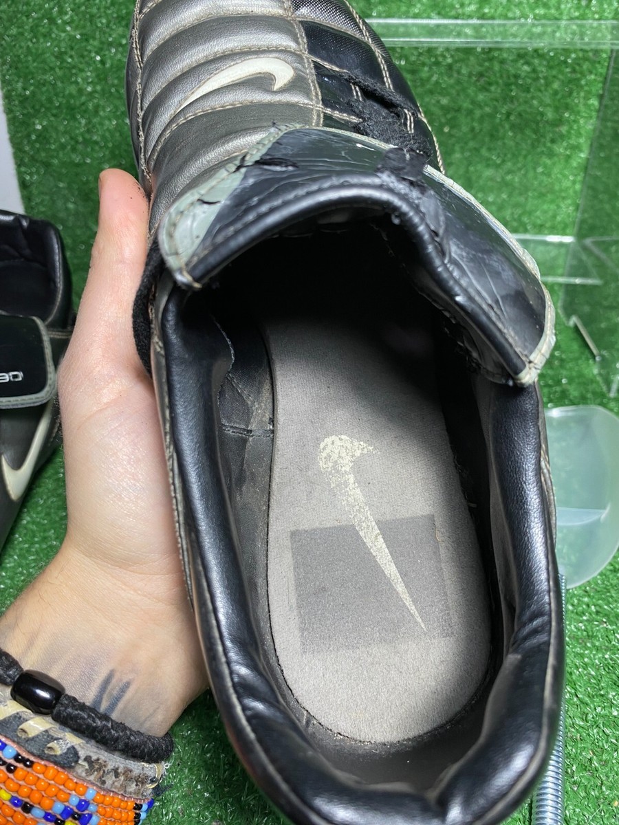 Nike Air Zoom Total 90Ⅱ KHGサッカーシューズ OG 2002 Nike Air Zoom Total 90 II SG Cleats Black Chrome