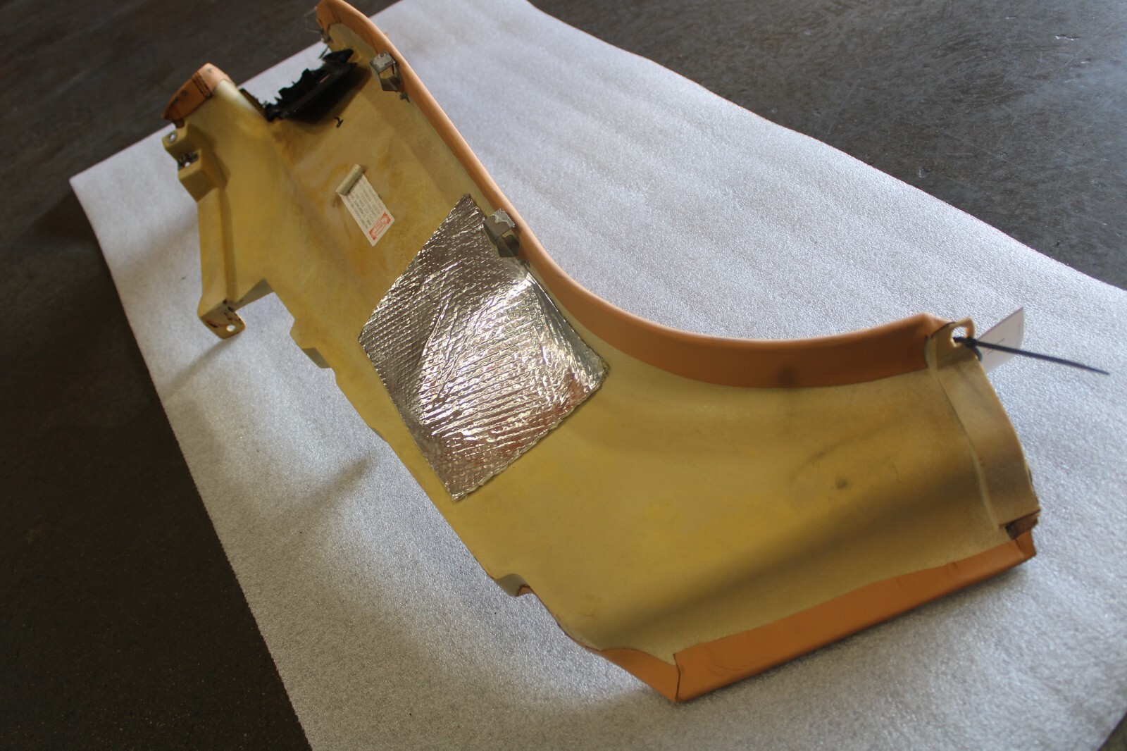 Ferrari 599 GTB, RH, Right, B-Pillar Interior Trim Panel, Used, P/N 68556800