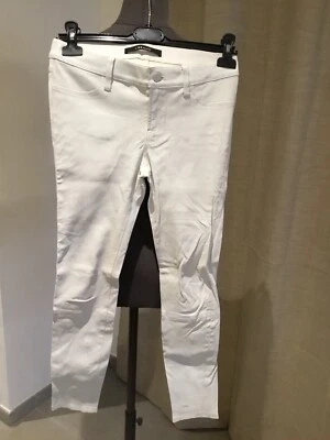 Superbe pantalon slim cuir strech blanc J Brand 36/38 Tbe authentique - Photo 1/4