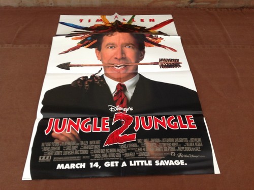 1997 Jungle 2 Jungle Original Movie House Full Sheet Poster