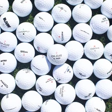 50 Near Mint [4A / 5A] "Value Mix" Assorted Brand Golf Balls - FREE SHIPPING!