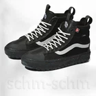 $150 LINEA DONNA STIVALI VANS SK8 HI MTE 2 GLITTER NERI TAGLIA 5 VN0A5HZZUNM NUOVI