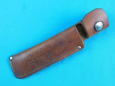 Leather Sheath Scabbard Case for Schrade Old Timer Honesteel Knife Sharpener