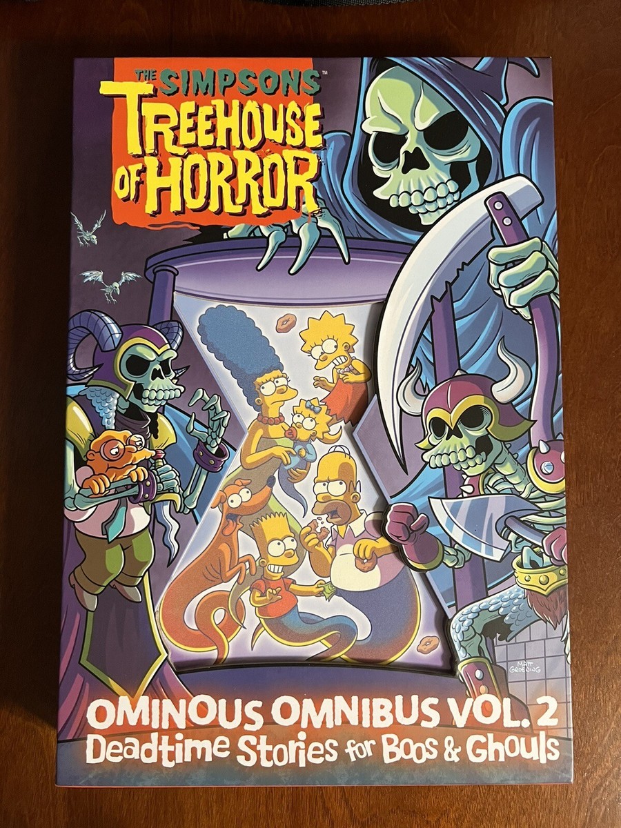 Treehouse of Horror Omnibus SIGNED, SKETCH MATT GROENING