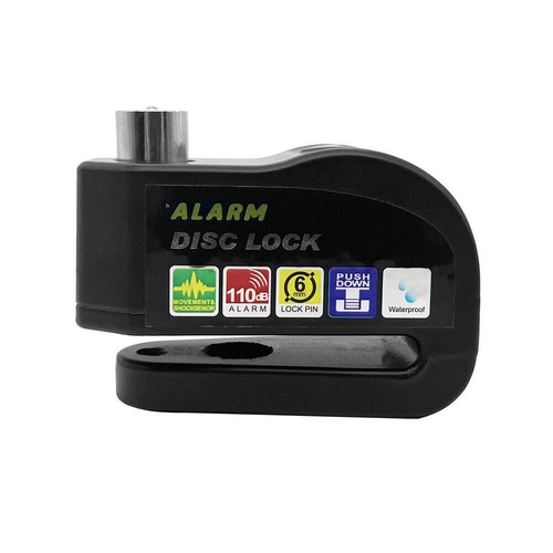 Motorcycle Scooter Bicycle Anti-theft Wheel Disc Brake Lock Security Alarm - Picture 9 of 12