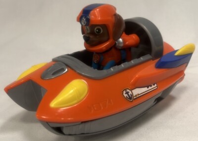Paw Patrol Sea Patrol Rescue - Zuma Figure  W/ Transforming Boat Spin Master