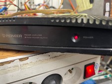 GM1000A Pioneer Vintage Component  Power amplifier 2x60w din+RCA