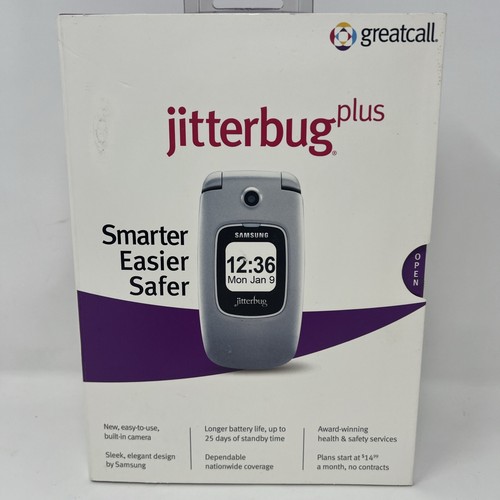 Samsung Jitterbug Plus SCH-R220 - Silver New