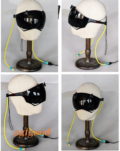 Zenless Zone Zero Trigger Cosplay Mask Led Light Eye Mask Halloween Equipment - Picture 10 of 13