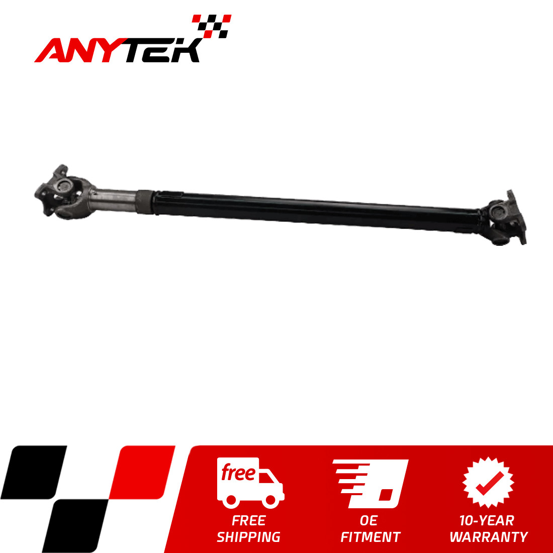 39 3/4" Front Prop Drive Shaft Assembly for 1985-1987 Ford Bronco II Automatic