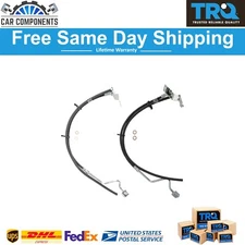 TRQ Front Brake Hose Fits 2000-2005 Ford Excursion 99-04 F-250 F-350 Super Duty