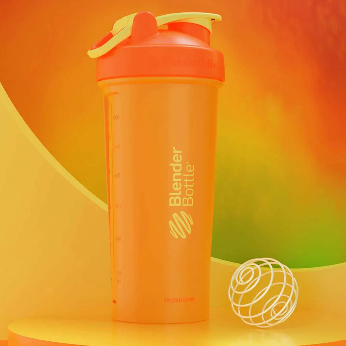 blender bottle yellow