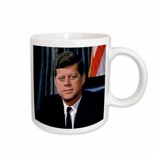 3dRose President John F. Kennedy (1961) Mug