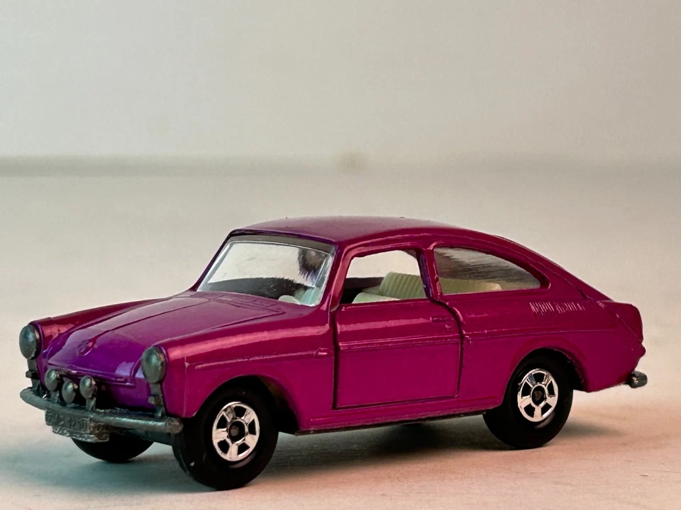 Matchbox Superfast No. 67 Volkswagen 1600 with Original Box, Pinkish Body - Image 2 of 4