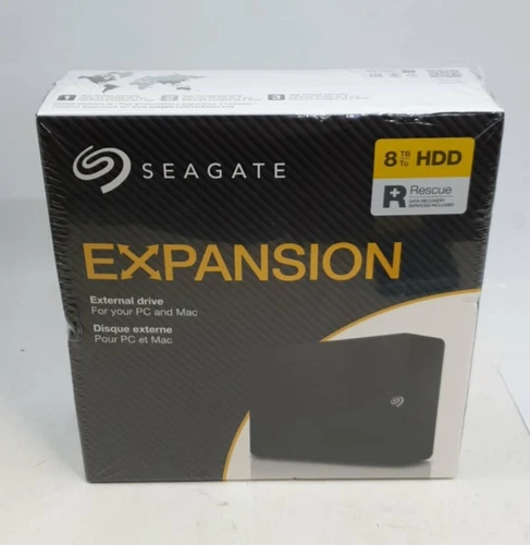 SEAGATE Expansion External Hard Drive - 8TB *NEW / SEALED*