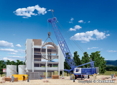Kibri 13035 Spur H0 - LIEBHERR 883 Seilbagger mit Ballast/ Kranhaken NEU und OVP