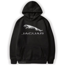 Jaguar Car Company Logo Men's Black Hoodie