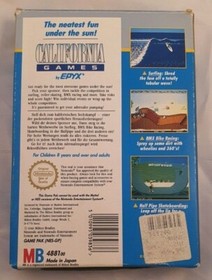 California Games Nintendo NES PAL B OVP, guter Zustand