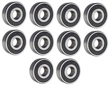  10 Pack 6302-2RS, 6302LLU, 302PP Sealed Radial Ball Bearing 15X42X13 SpinCo