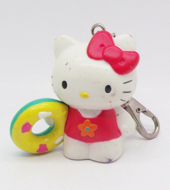 Hello Kitty Keychain Loose Figure Sanrio 2001 2.5" eBay