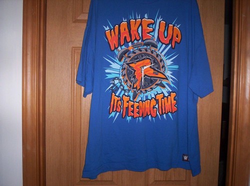 Vintage Wrestling shirt wake up It's 